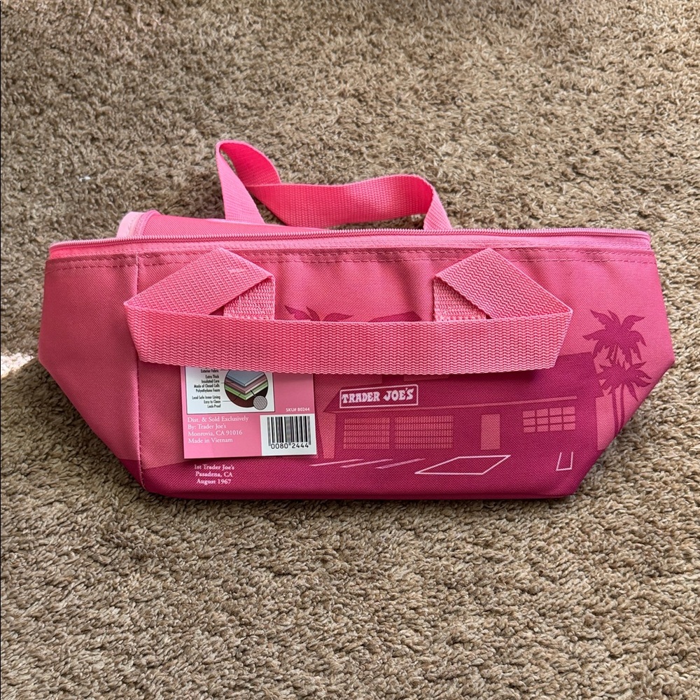 Trader Joe’s | NWT TJ’s Mini Pink Lunch Bag